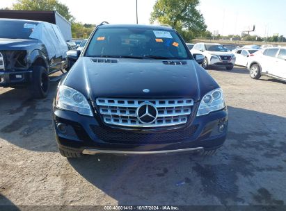 Lot #3035086286 2009 MERCEDES-BENZ ML 350 4MATIC