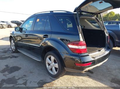 Lot #3035086286 2009 MERCEDES-BENZ ML 350 4MATIC