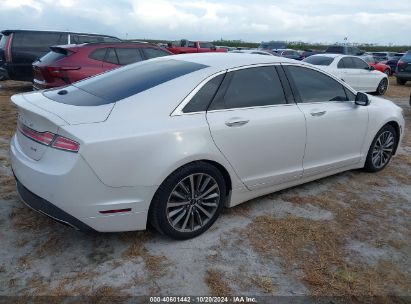 Lot #2992823983 2018 LINCOLN MKZ PREMIERE