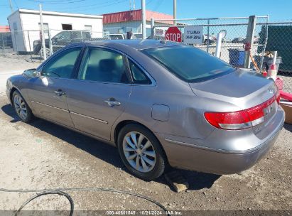 Lot #2996535548 2007 HYUNDAI AZERA LIMITED/SE