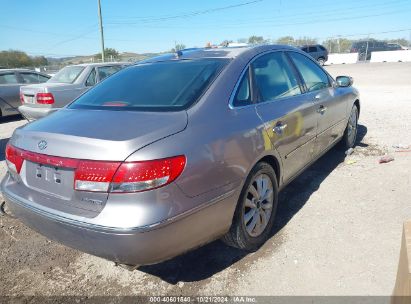 Lot #2996535548 2007 HYUNDAI AZERA LIMITED/SE