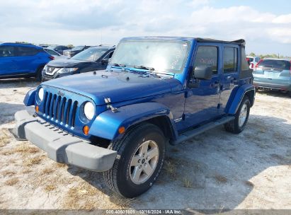 Lot #2992823975 2009 JEEP WRANGLER UNLIMITED X