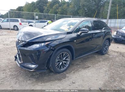 Lot #2990348692 2022 LEXUS RX 350 F SPORT HANDLING