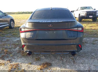 Lot #3037526969 2022 LEXUS IS 350 F SPORT