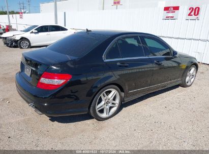 Lot #2996535554 2010 MERCEDES-BENZ C 300 LUXURY/SPORT