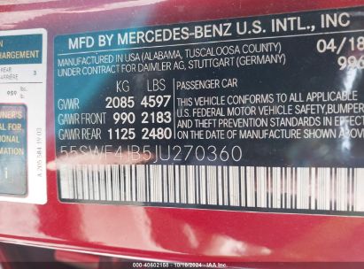 Lot #3037548133 2018 MERCEDES-BENZ C 300