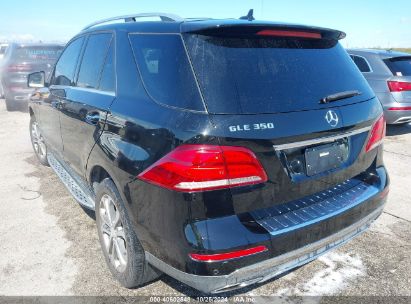 Lot #2992823946 2016 MERCEDES-BENZ GLE 350