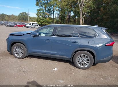 Lot #2995298948 2024 TOYOTA GRAND HIGHLANDER PLATINUM