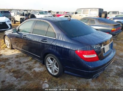 Lot #2992824432 2012 MERCEDES-BENZ C 250 LUXURY/SPORT