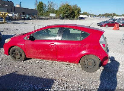 Lot #3035086248 2012 TOYOTA PRIUS C TWO