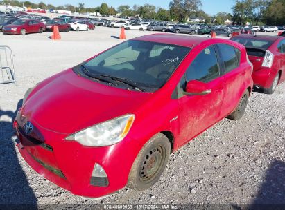 Lot #3035086248 2012 TOYOTA PRIUS C TWO