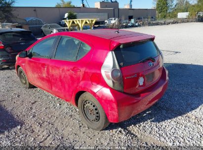 Lot #3035086248 2012 TOYOTA PRIUS C TWO