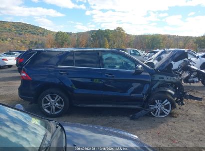 Lot #3006594330 2015 MERCEDES-BENZ ML 350 4MATIC