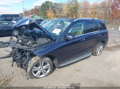 Lot #3006594330 2015 MERCEDES-BENZ ML 350 4MATIC