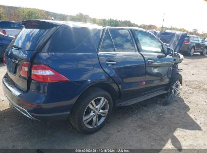 Lot #3006594330 2015 MERCEDES-BENZ ML 350 4MATIC