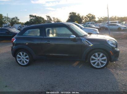 Lot #3035075917 2015 MINI PACEMAN COOPER S