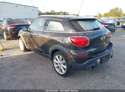 Lot #3035075917 2015 MINI PACEMAN COOPER S