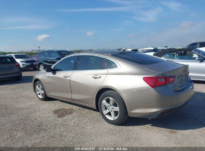 Lot #3037548104 2022 CHEVROLET MALIBU FWD LS