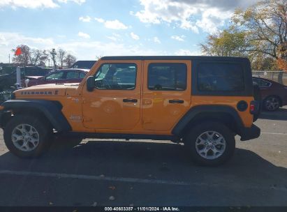 Lot #2992824417 2021 JEEP WRANGLER UNLIMITED ISLANDER 4X4