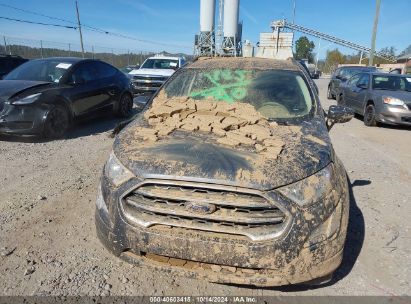 Lot #2990356798 2021 FORD ECOSPORT SE