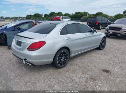 Lot #3035075906 2021 MERCEDES-BENZ C 300 4MATIC