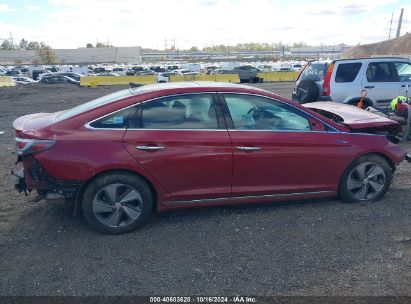 Lot #3037548108 2016 HYUNDAI SONATA HYBRID LIMITED