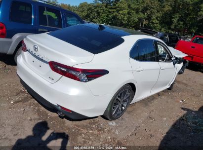 Lot #3025490496 2023 TOYOTA CAMRY XLE V6