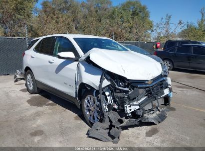 Lot #2994067989 2020 CHEVROLET EQUINOX FWD LT 1.5L TURBO