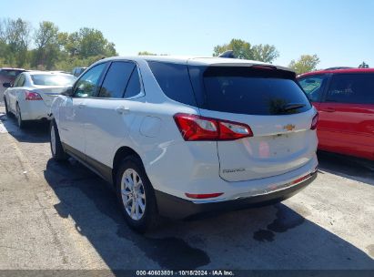 Lot #2994067989 2020 CHEVROLET EQUINOX FWD LT 1.5L TURBO