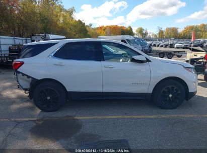 Lot #2995282149 2020 CHEVROLET EQUINOX AWD LT 1.5L TURBO