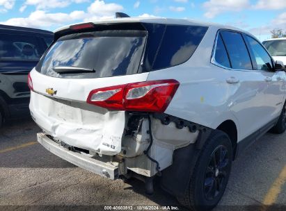 Lot #2995282149 2020 CHEVROLET EQUINOX AWD LT 1.5L TURBO