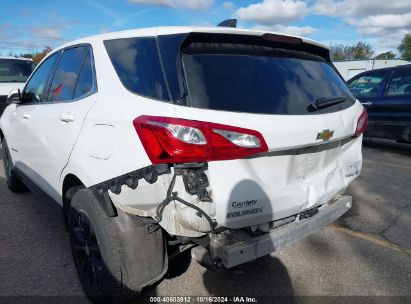 Lot #2995282149 2020 CHEVROLET EQUINOX AWD LT 1.5L TURBO