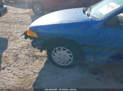 Lot #2997775589 1991 FORD ESCORT LX