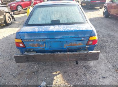 Lot #2997775589 1991 FORD ESCORT LX