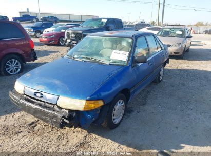 Lot #2997775589 1991 FORD ESCORT LX