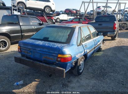 Lot #2997775589 1991 FORD ESCORT LX