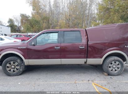 Lot #2992824377 2010 FORD F-150 FX4/HARLEY-DAVIDSON/KING RANCH/LARIAT/PLATINUM/XL/XLT