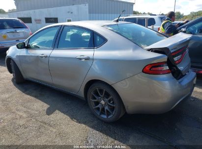 Lot #3035075897 2016 DODGE DART SE