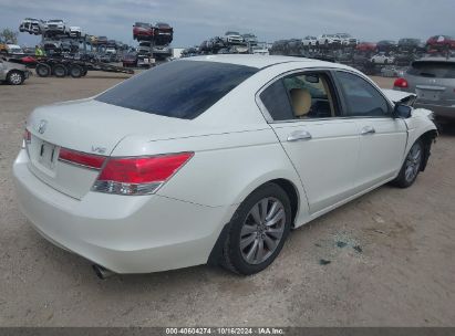 Lot #2995298761 2011 HONDA ACCORD 3.5 EX-L