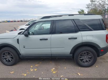 Lot #2991586859 2022 FORD BRONCO SPORT BIG BEND