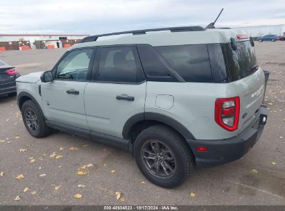 Lot #2991586859 2022 FORD BRONCO SPORT BIG BEND