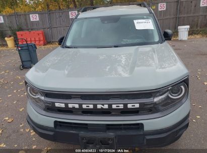 Lot #2991586859 2022 FORD BRONCO SPORT BIG BEND