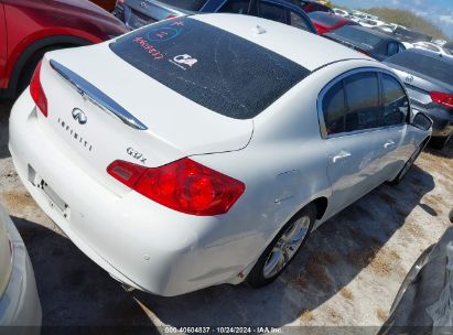 Lot #2995298691 2010 INFINITI G37X