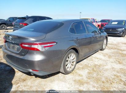 Lot #2992824300 2018 TOYOTA CAMRY LE