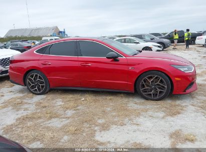 Lot #2992824284 2022 HYUNDAI SONATA N LINE