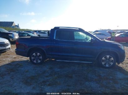 Lot #2992824282 2017 HONDA RIDGELINE RTL-T