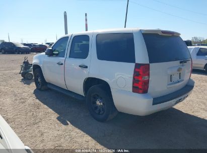 Lot #3005349413 2011 CHEVROLET TAHOE COMMERCIAL FLEET