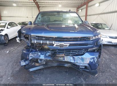 Lot #2990348746 2021 CHEVROLET SILVERADO 1500 4WD  SHORT BED RST