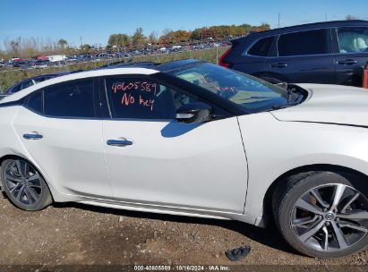 Lot #2990348743 2020 NISSAN MAXIMA SL XTRONIC CVT