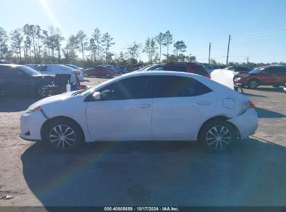 Lot #3052076625 2018 TOYOTA COROLLA LE